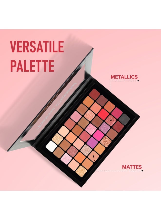 Future Makeup Reverse Carnival 40 Color Eyeshadow Pro Palette - Image 5